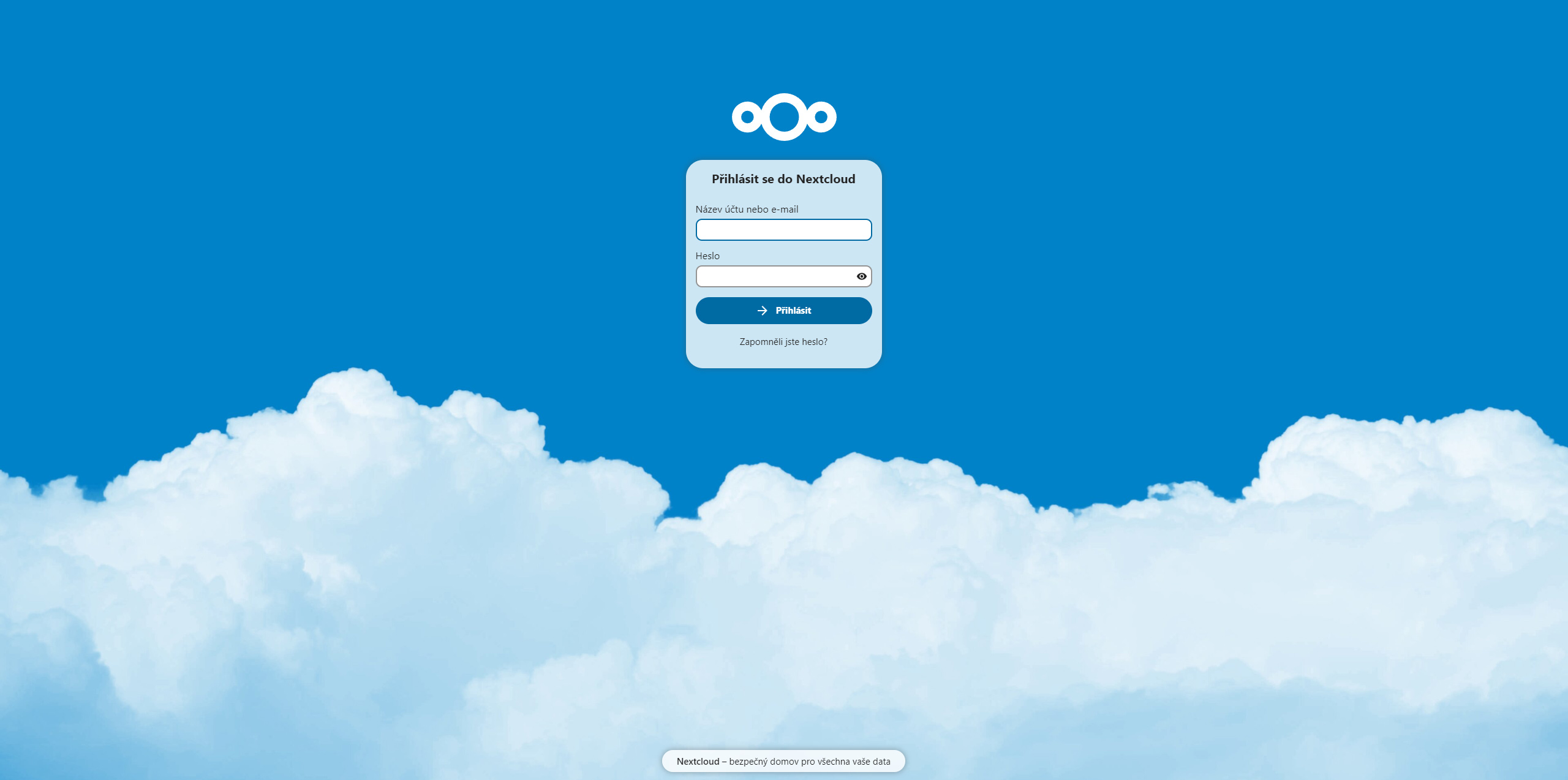 NextCloud bezpečné úložiště